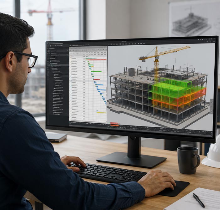 4D BIM scheduling overview