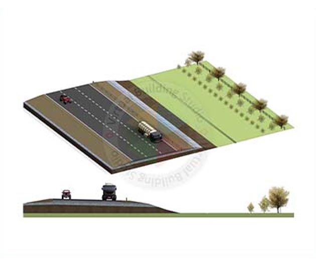 Road infrastructure structural BIM modeling project