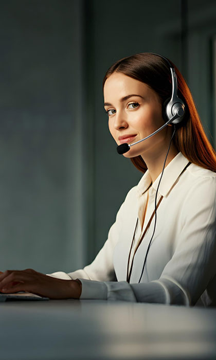 Contact support representative