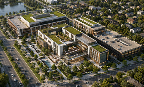 Aerial and Site Context Rendering