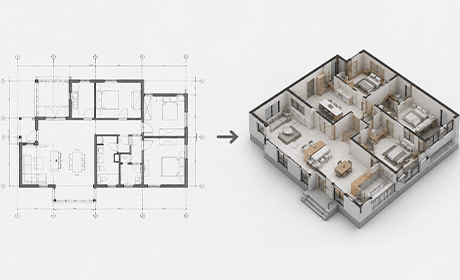 Architectural CAD to BIM