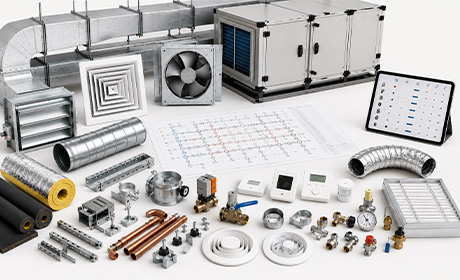 Components of HVAC systems