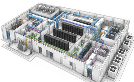 Healthcare Data Center BIM Services