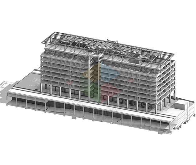 LOD 500 as-built government building model