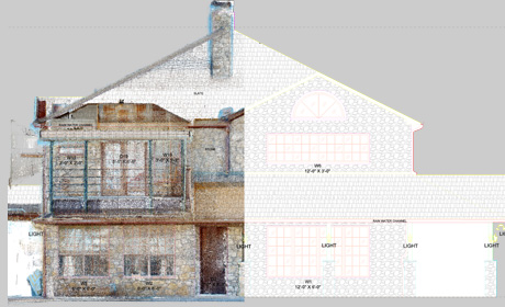 Point Cloud to CAD Drafting