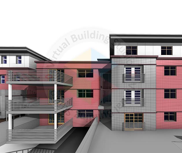 Residential architectural and structural BIM project