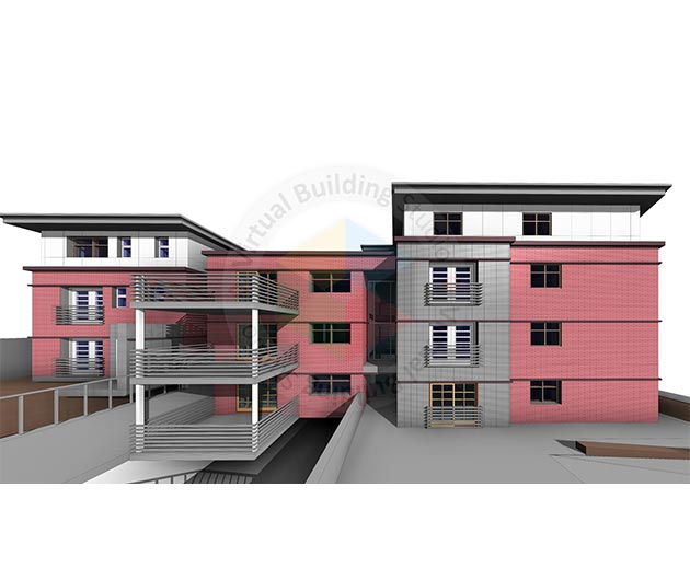 Residential LOD 300 architectural and structural model